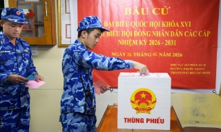 Bảo đảm an toàn tuyệt đối trong toàn quân tham gia bầu cử đại biểu Quốc hội khóa XVI